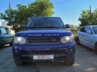 2010 Land Rover Range Rover Sport I Рестайлинг, синий, 1550000 рублей, вид 2