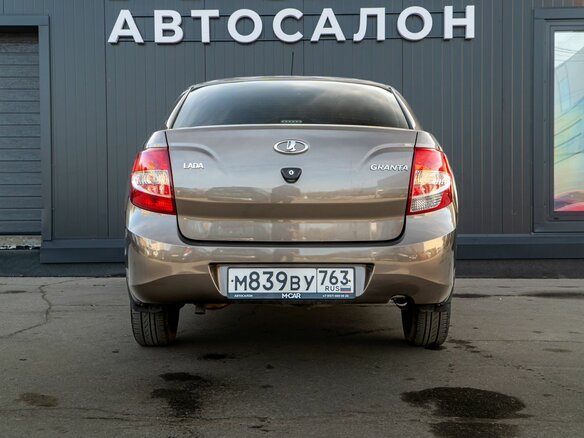 2018 Lada (ВАЗ) Granta I, коричневый, 615000 рублей - вид 11
