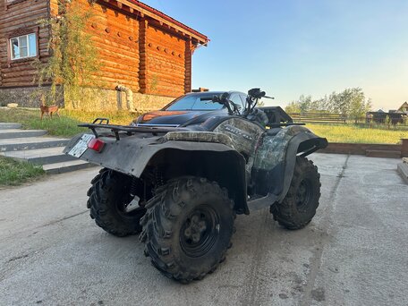 2012 Yamaha Grizzly 550, серый, 1100000 рублей, вид 3