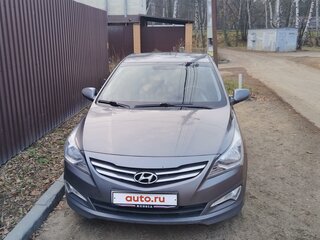 2016 Hyundai Solaris I Рестайлинг, серый, 1500000 рублей, вид 1