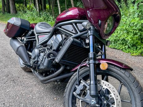 2023 Honda CMX 1100 Rebel, красный, 1450000 рублей, вид 1