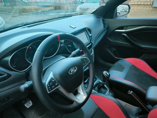 2019 Lada (ВАЗ) Vesta Sport I, красный, 1450000 рублей, вид 3