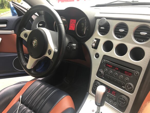 2007 Alfa Romeo Brera I, голубой - вид 7