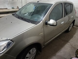 2011 Renault Sandero I, бежевый, 715000 рублей, вид 4