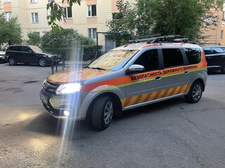 2024 Lada (ВАЗ) Largus I Рестайлинг, серебристый, 2818000 рублей, вид 2