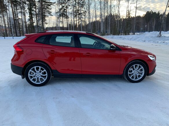 2017 Volvo V40 Cross Country I Рестайлинг, красный - вид 6