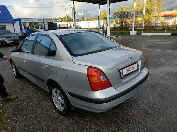 2002 Hyundai Elantra III (XD), серебристый