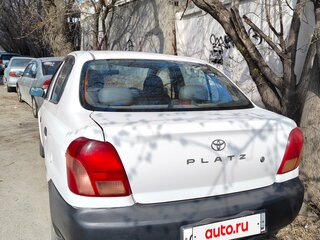 1999 Toyota Platz, белый, 350000 рублей, вид 3