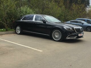 2017 Mercedes-Benz Maybach S-Класс 500 I (X222), чёрный, 4250000 рублей, вид 5