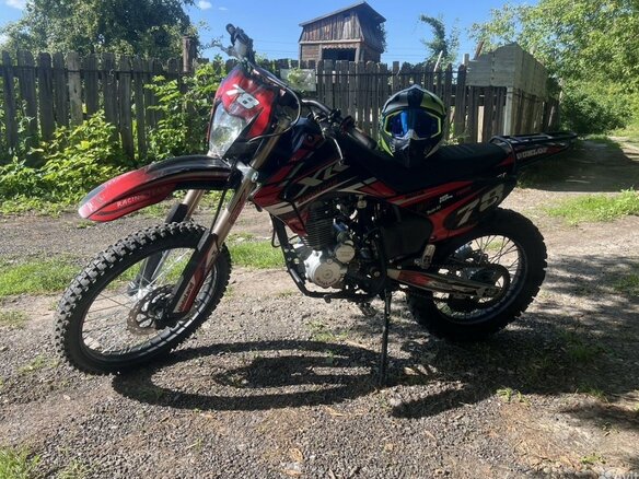 2022 Motoland XR250, красный, 120000 рублей