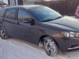 2019 Lada (ВАЗ) Vesta SW I, коричневый, 1300000 рублей, вид 4
