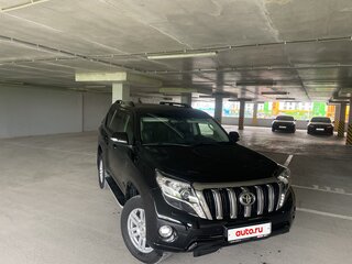 2017 Toyota Land Cruiser Prado 150 Series Рестайлинг 1, чёрный, 4400000 рублей, вид 2