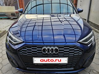 2021 Audi A3 35 TFSI IV (8Y), синий, 3200000 рублей, вид 2