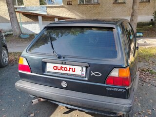 1991 Volkswagen Golf II, чёрный, 300000 рублей, вид 5