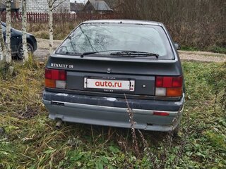 1989 Renault 19 I, серый, 50000 рублей, вид 4