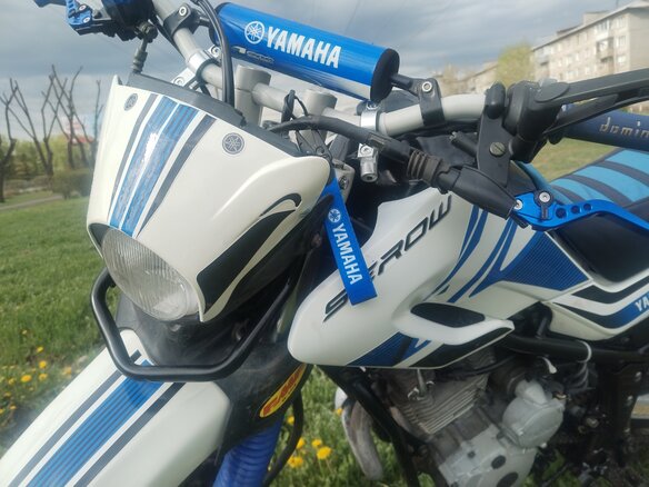 2005 Yamaha XT250 Serow, белый, 230000 рублей - вид 9