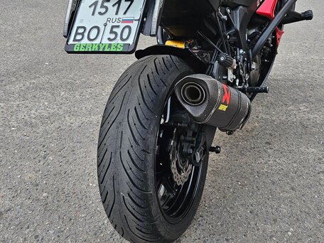 2014 Kawasaki ZX-6R Ninja, красный, 750000 рублей, вид 3