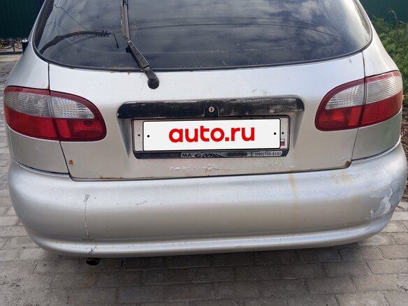 1999 Daewoo Lanos, серый, 120000 рублей