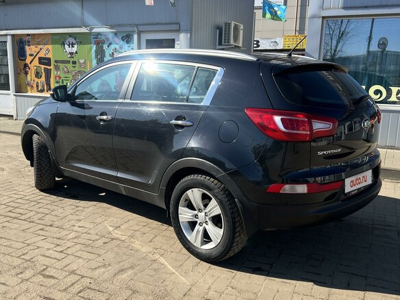 2012 Kia Sportage III, чёрный, 1350000 рублей - вид 4