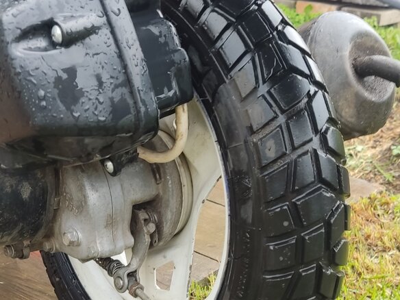 2003 Honda Dio, серый, 50000 рублей - вид 2