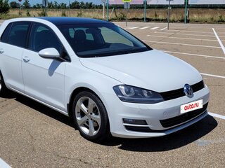 2014 Volkswagen Golf VII, белый, 1370000 рублей, вид 4