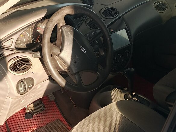 2000 Ford Focus I (North America), синий - вид 12