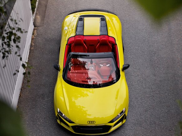 2019 Audi R8 V10 performance II (4S) Рестайлинг, жёлтый, 21500000 рублей - вид 6