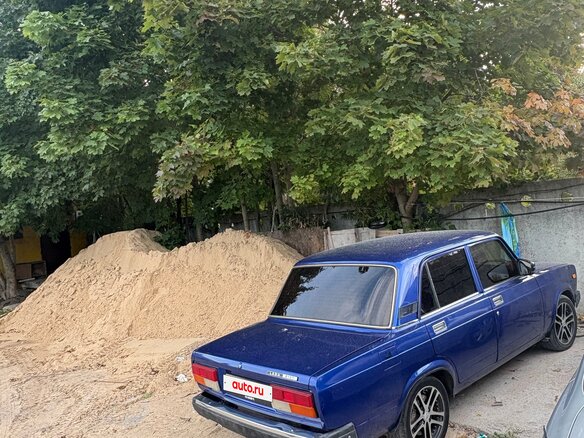 2001 Lada (ВАЗ) 2107, синий, 230000 рублей - вид 10