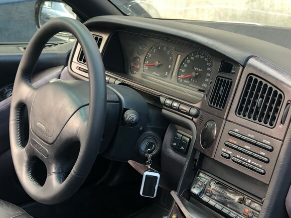 1991 Subaru SVX, серый - вид 3
