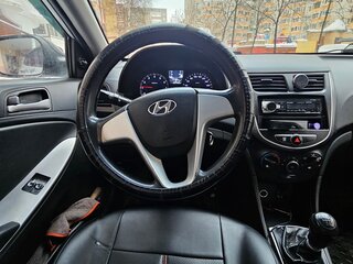 2014 Hyundai Solaris I Рестайлинг, серый, 800000 рублей, вид 4