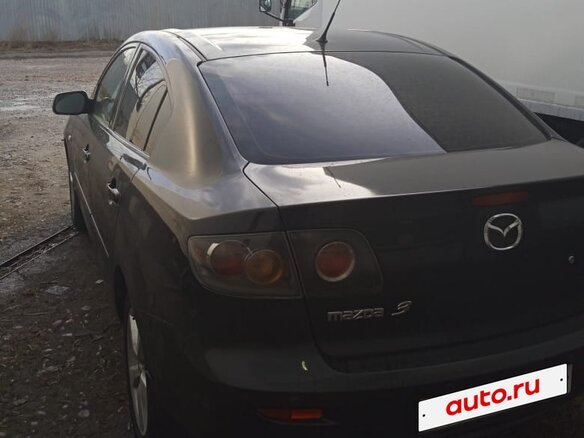 2005 Mazda 3 I (BK), чёрный, 600000 рублей - вид 1