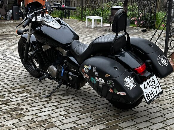 2011 Honda Shadow 750, чёрный, 650000 рублей - вид 9