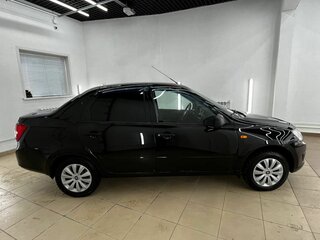 2015 Lada (ВАЗ) Granta I, чёрный, 385000 рублей, вид 4