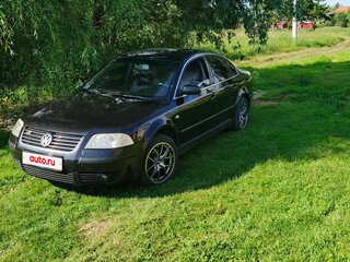 2002 Volkswagen Passat B5 Рестайлинг, чёрный, 590000 рублей, вид 1