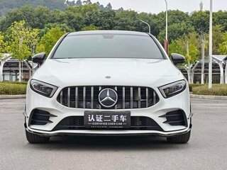 2022 Mercedes-Benz A-Класс 180 IV (W177), белый, 1727000 рублей, вид 3