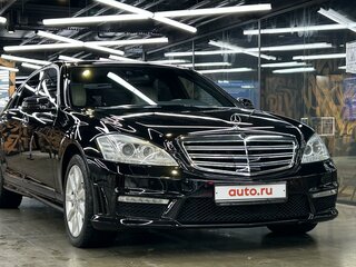 2009 Mercedes-Benz S-Класс 500 Long V (W221), чёрный, 1690000 рублей, вид 1