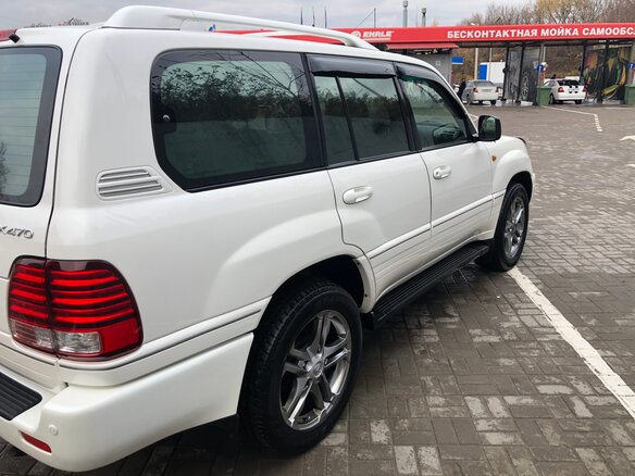 2007 Lexus LX 470 II Рестайлинг, белый, 2400000 рублей - вид 7