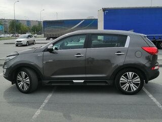 2014 Kia Sportage III Рестайлинг, серебристый, 1400000 рублей, вид 4