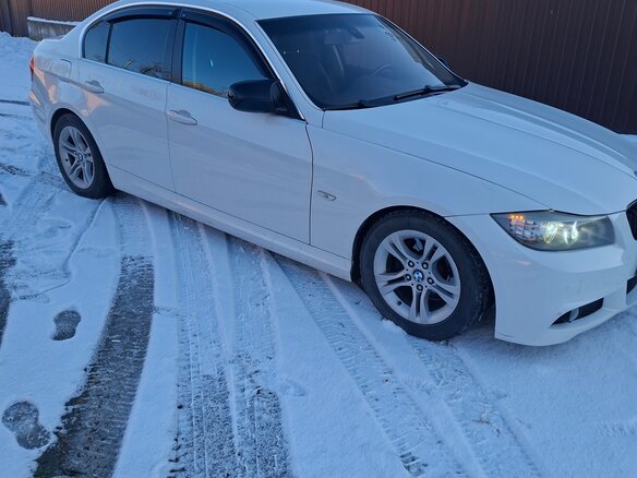 2008 BMW 3 серии 325i V (E90/E91/E92/E93) Рестайлинг, белый, 1280000 рублей - вид 9