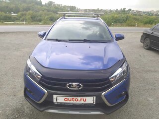 2021 Lada (ВАЗ) Vesta SW Cross I, синий, 1700000 рублей, вид 3