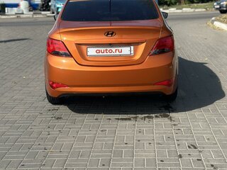2015 Hyundai Solaris I Рестайлинг, оранжевый, 1320000 рублей, вид 5