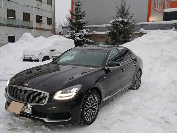 2019 Kia K900 II, чёрный, 3100000 рублей - вид 2