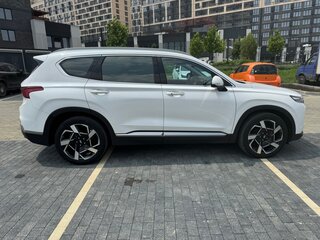 2018 Hyundai Santa Fe IV, белый, 3650000 рублей, вид 4