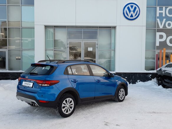 2018 Kia Rio X-Line IV, синий - вид 2