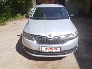 2014 Skoda Rapid I, серебристый, 950000 рублей, вид 2