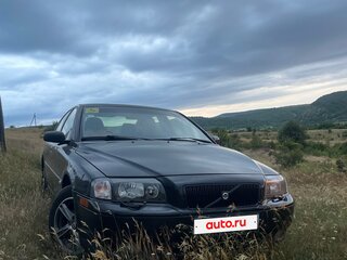 2004 Volvo S80 I Рестайлинг, чёрный, 399000 рублей, вид 1