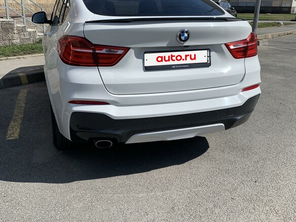 2015 BMW X4 20d I (F26), белый, 2250000 рублей - вид 4