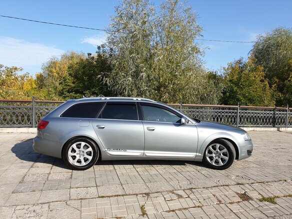 2008 Audi A6 allroad II (C6), серебристый, 1650000 рублей - вид 3