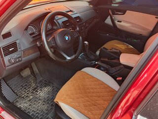 2008 BMW X3 25i I (E83) Рестайлинг, красный, 1200000 рублей, вид 5