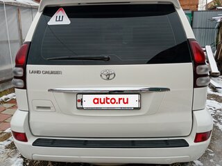 2007 Toyota Land Cruiser Prado 5-speed 120 Series Рестайлинг, белый, 2550000 рублей, вид 3